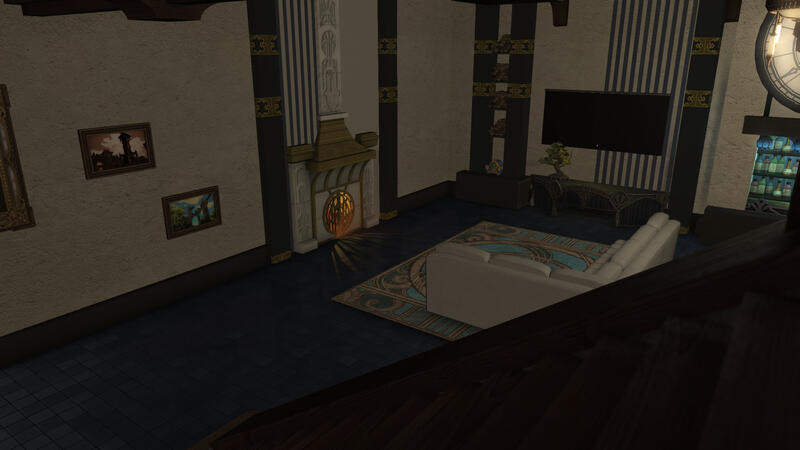 Relaxation area with a TV!